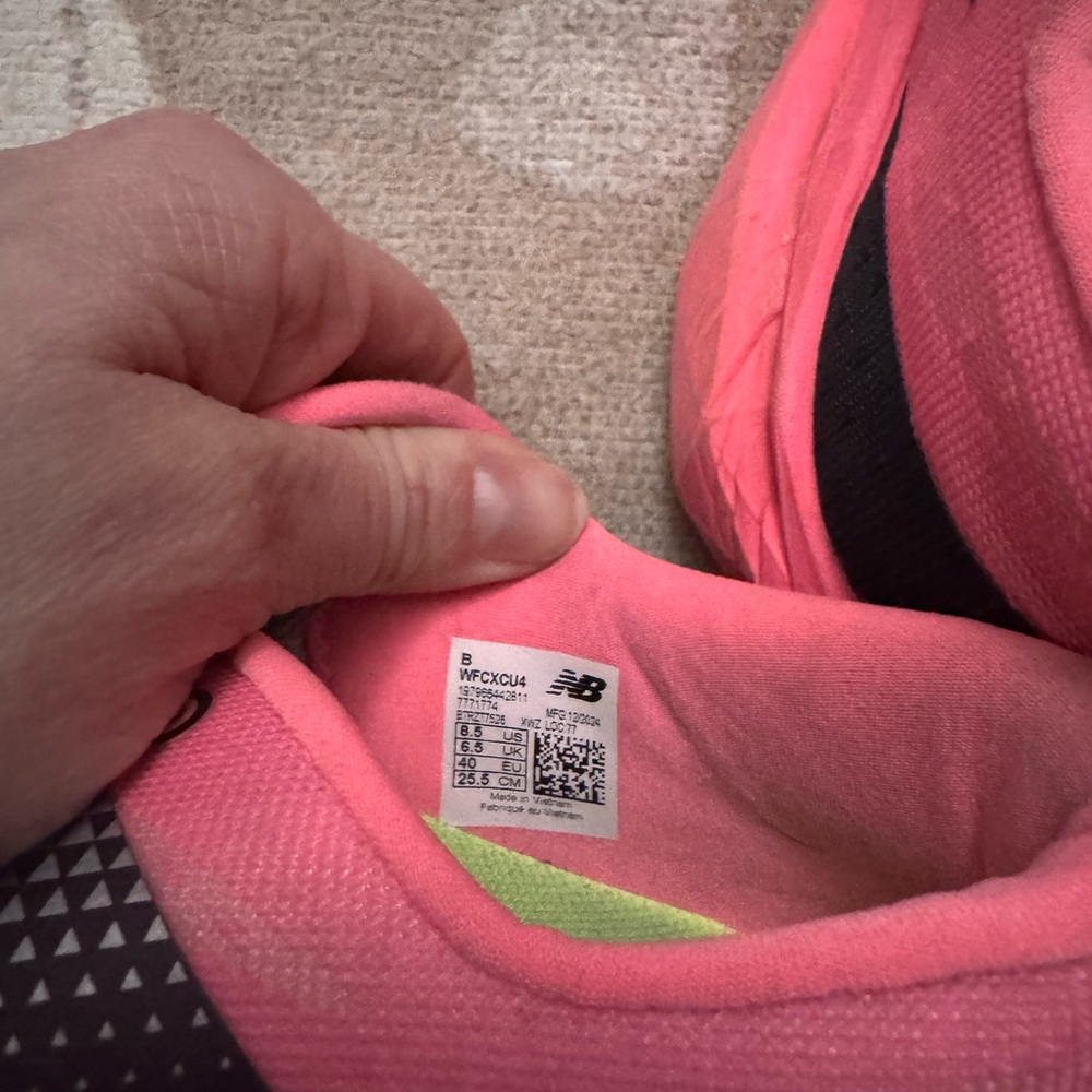 New Balance Women's Pink Fuel Cell Rebel - Picture 4 of 4